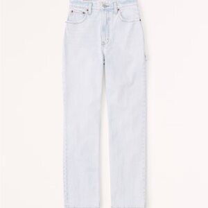 Abercrombie & Fitch Ultra High Rise 90s Straight Carpenter Jean